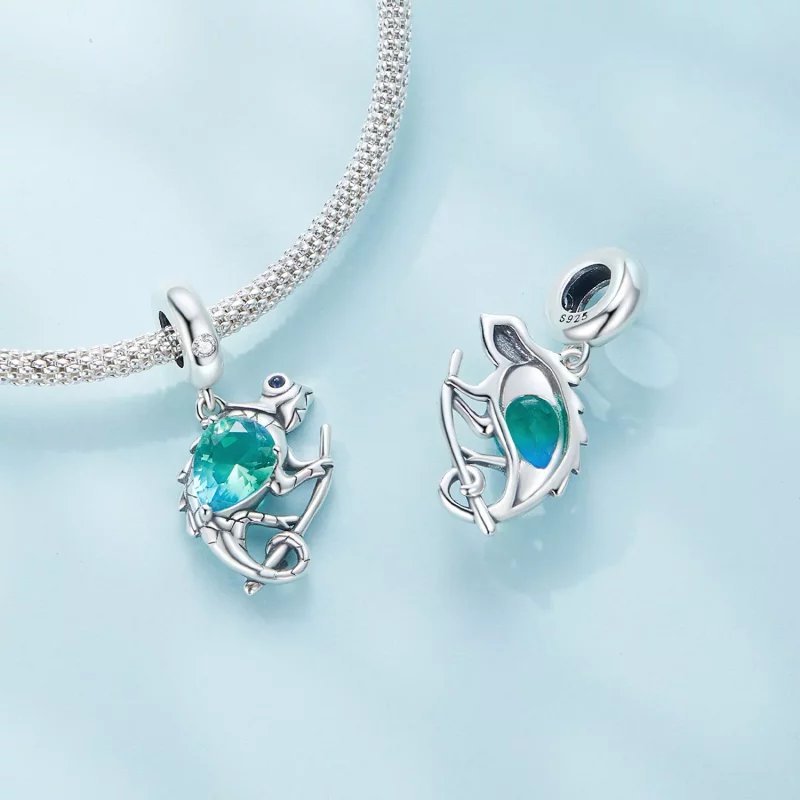 (imagen para) Pulsera estilo Pandora con encanto que cambia de color - SCC2527 - Ver 4