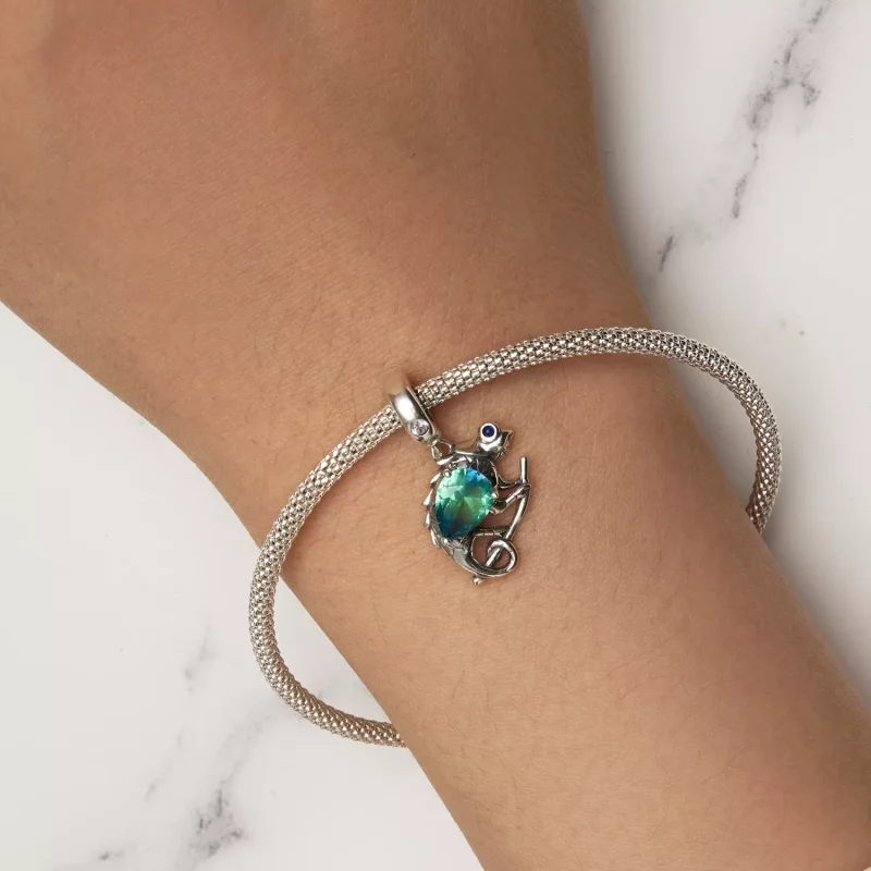 (imagen para) Pulsera estilo Pandora con encanto que cambia de color - SCC2527 - Ver 6