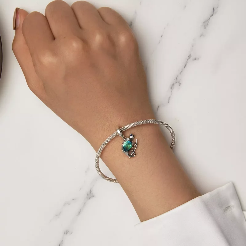 (imagen para) Pulsera estilo Pandora con encanto que cambia de color - SCC2527 - Ver 7
