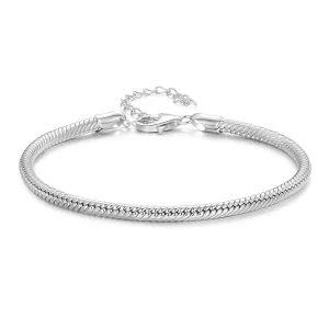 Pulsera estilo Pandora de cadena de serpiente - SCB252 (imagen para) Pulsera estilo Pandora de cadena de serpiente - SCB252