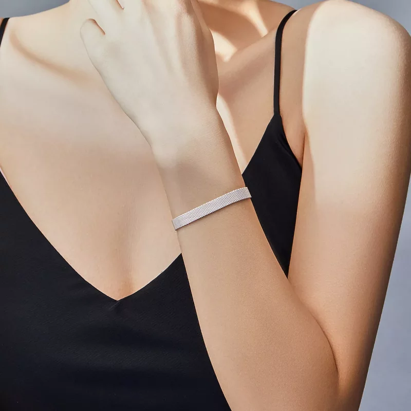(imagen para) Pulsera plana de estilo Pandora - SCX110 - Ver 5
