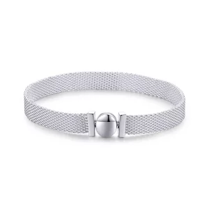 (imagen para) Pulsera plana de estilo Pandora - SCX110