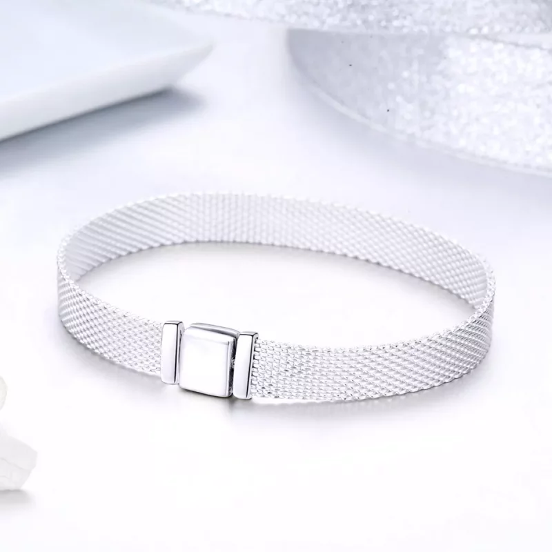 (imagen para) Pulsera de malla estilo Pandora - SCX001 - Ver 2
