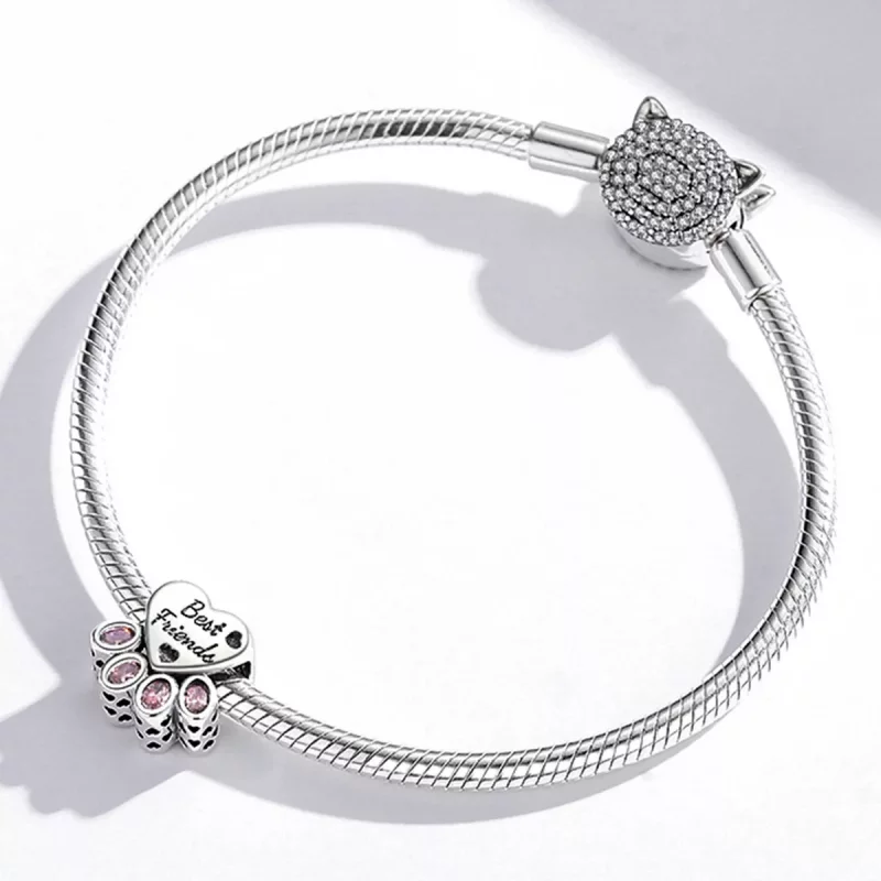(imagen para) Venta de encanto de estilo Pandora para amigos - BSC517 - Ver 3