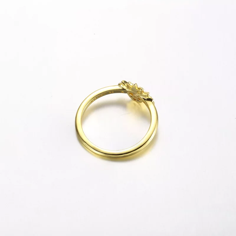(imagen para) Anillo Pandora Celestial Sparkling Sun - 162674C01 - Ver 4