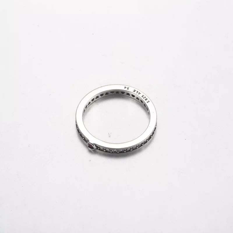 (imagen para) Anillo Pandora Mensaje de Amor Brillante - 192601C01 - Ver 3