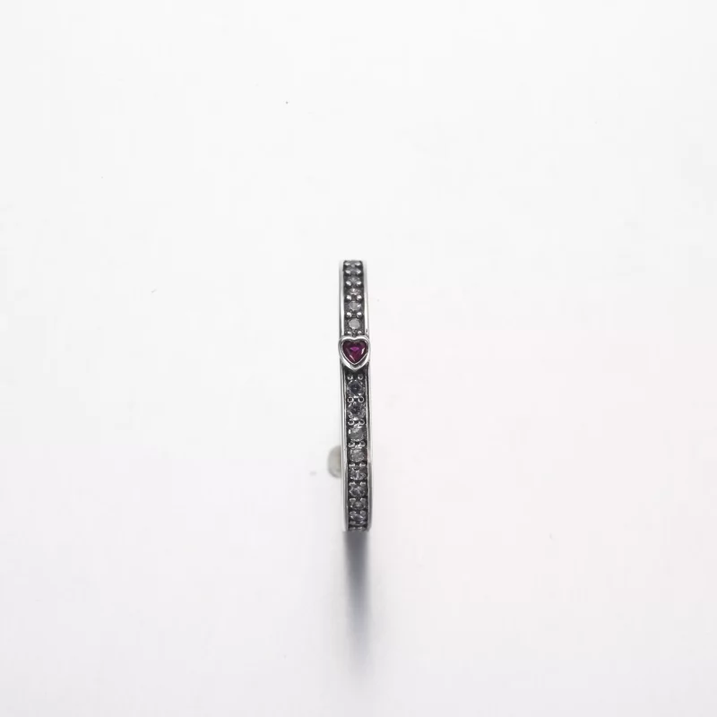 (imagen para) Anillo Pandora Mensaje de Amor Brillante - 192601C01 - Ver 5