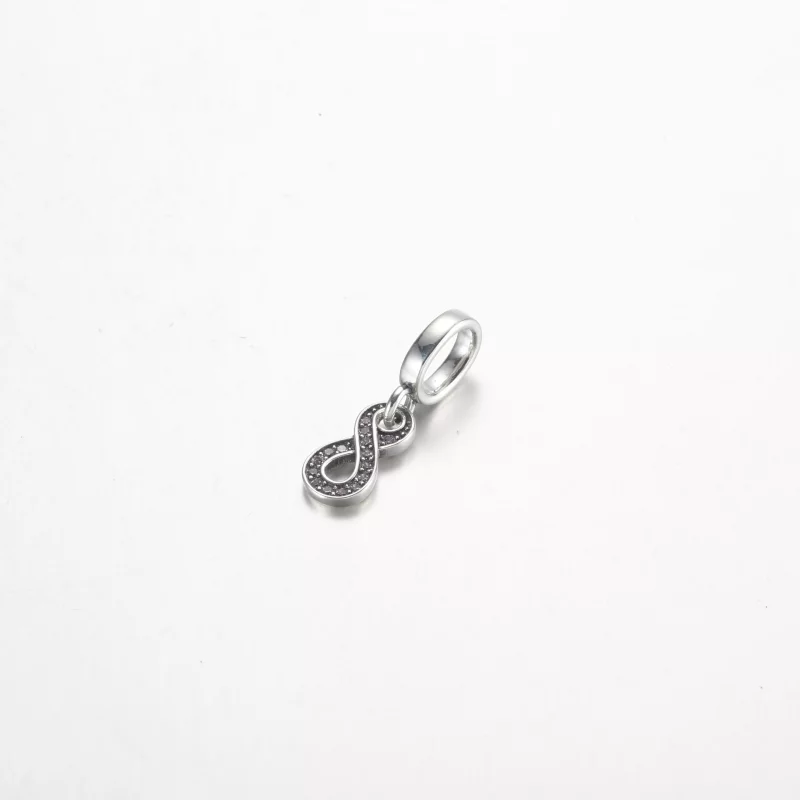 (imagen para) Charm colgante Pandora Sparkling Infinity - 792766C01 - Ver 2