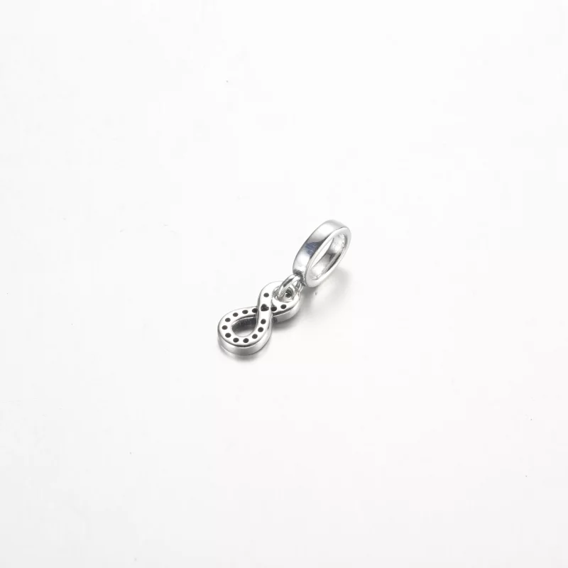 (imagen para) Charm colgante Pandora Sparkling Infinity - 792766C01 - Ver 3