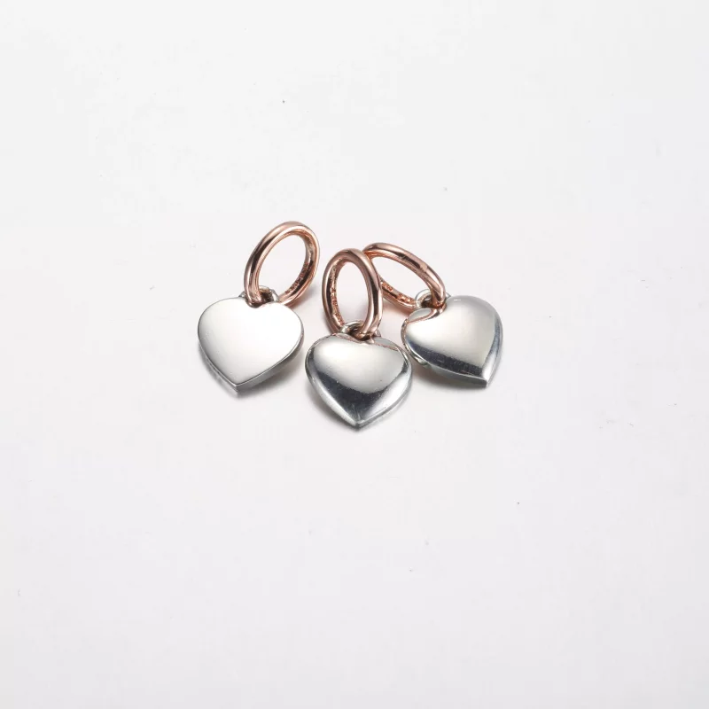 (imagen para) Charm colgante triple de generación de corazones de la familia divisible en dos - Ver 3