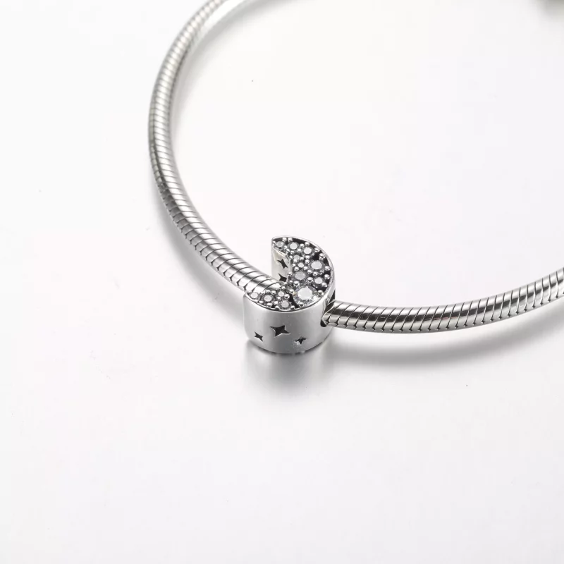 (imagen para) Charm Pandora Luna Creciente Brillante - 792768C01 - Ver 5