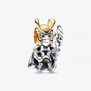 (imagen para) Charm Pandora Marvel Loki - 762764C01