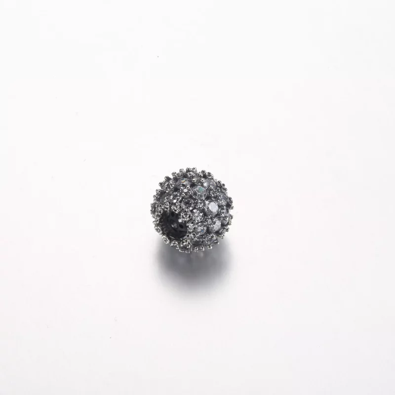 (imagen para) Charm redondo de Pandora con brillantes pavé - 792630C01 - Ver 3