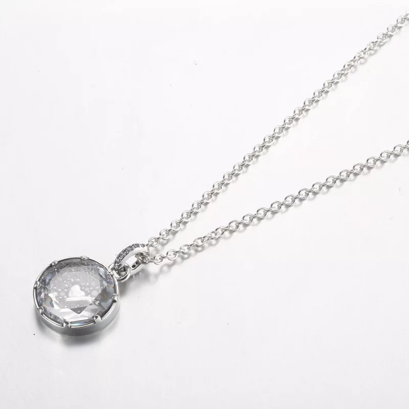 (imagen para) Collar colgante de plata esterlina Pandora I love u - 392599C01 - Ver 2