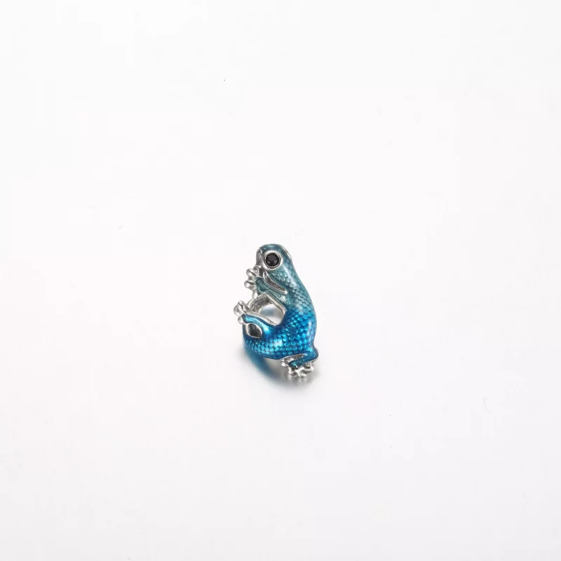 (imagen para) Pandora Abalorio Gecko Metálico Azul - 792701C01 - Ver 2