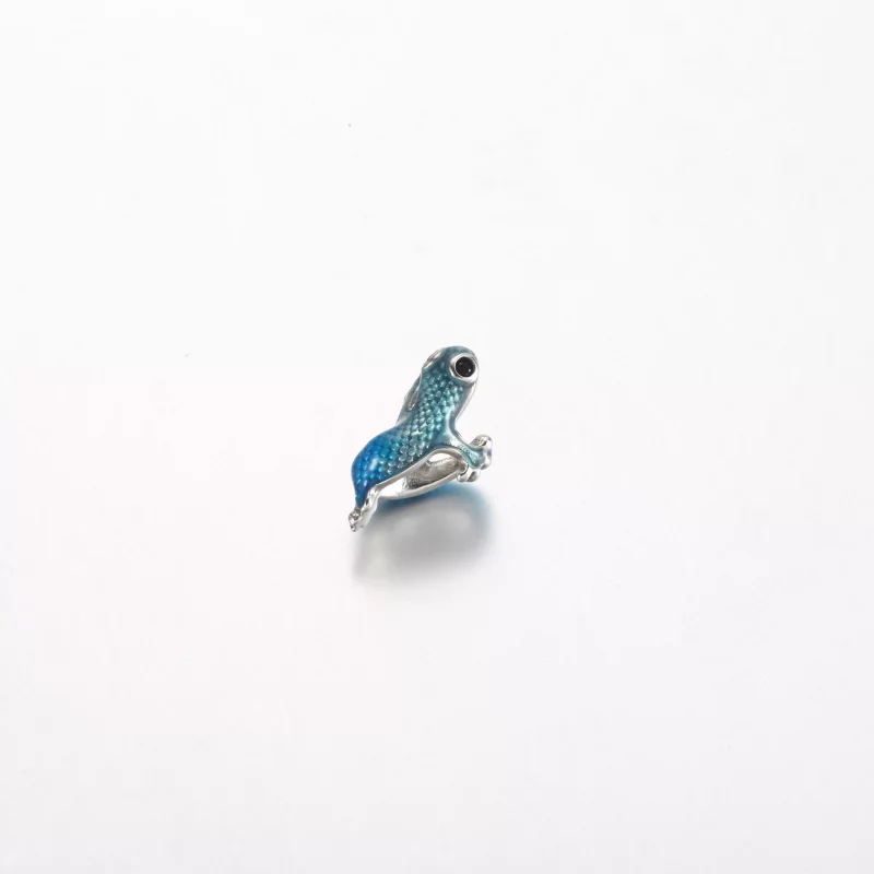 (imagen para) Pandora Abalorio Gecko Metálico Azul - 792701C01 - Ver 3