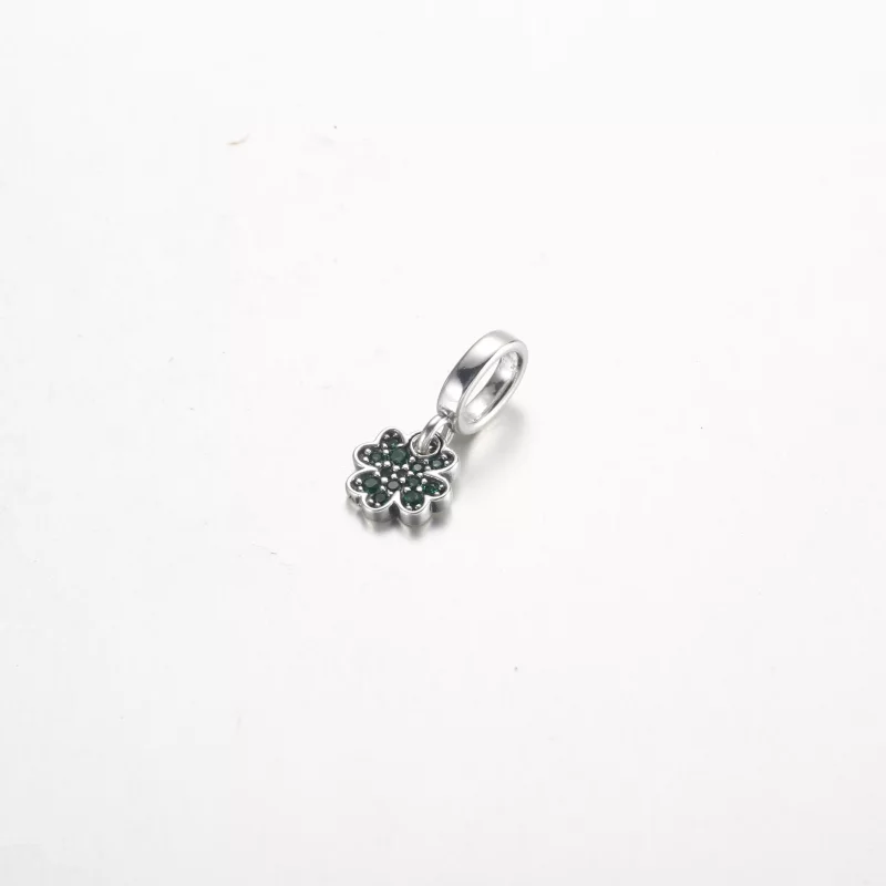 (imagen para) Pandora Charm Colgante Trébol de Cuatro Hojas - 792751C01 - Ver 2
