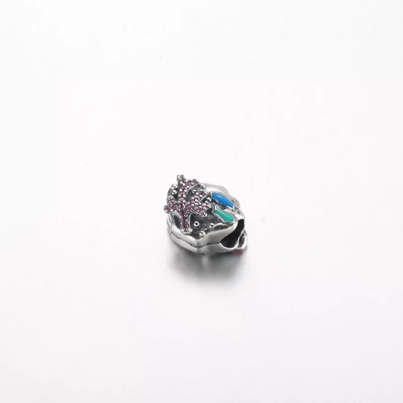 (imagen para) Pandora Disney La Sirenita Seashell Charm - 792687C01 - Ver 3