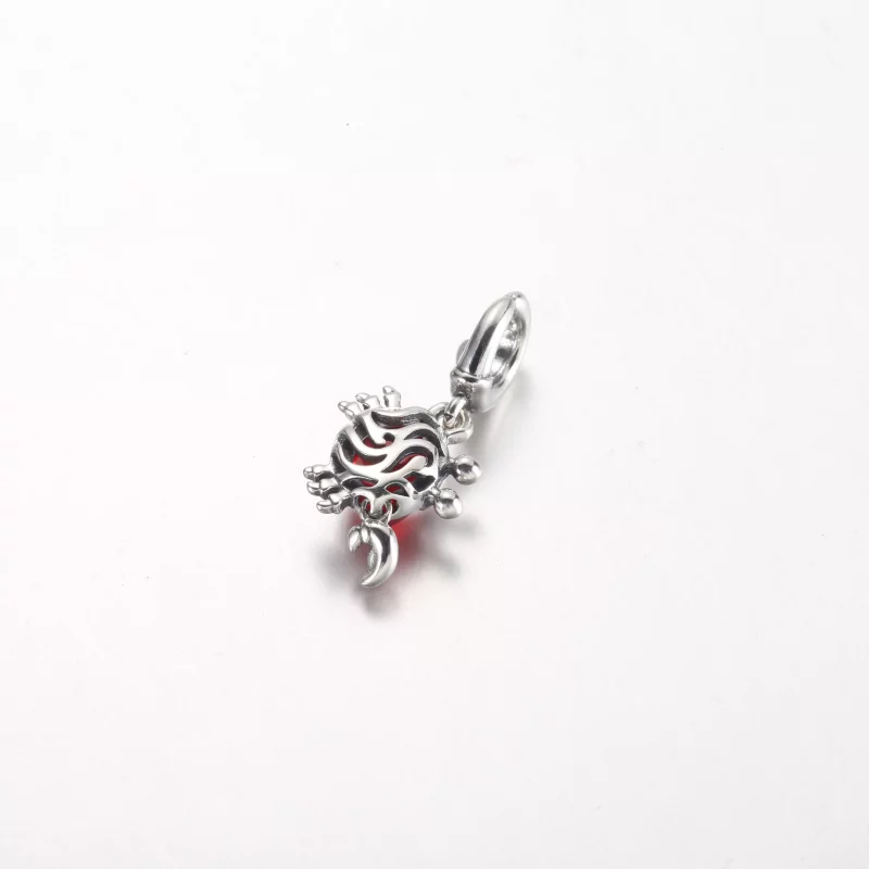 (imagen para) Pandora Disney La Sirenita Sebastian Cangrejo Dangle Charm - 792694C01 - Ver 3