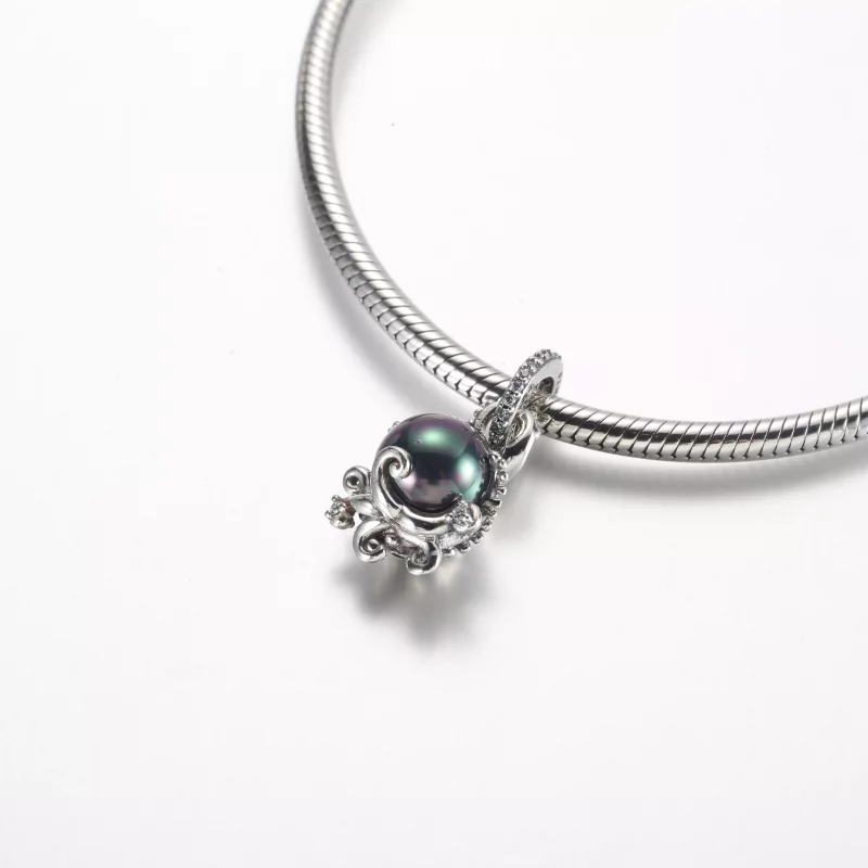 (imagen para) Pandora Disney La Sirenita Ursula Dangle Charm - 792684C01 - Ver 5