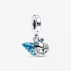 (imagen para) Pandora Encanto Colgante de Cangrejo Ermitaño que Brilla en la Oscuridad - 792700C01