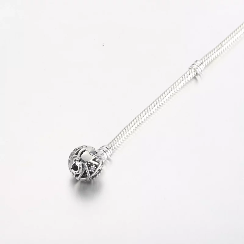 (imagen para) Pulsera de cadena de serpiente Pandora Disney Tinker Bell Clasp Moments - 592548 - Ver 5
