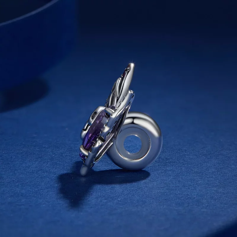 (imagen para) Amuleto de mariposa esqueleto estilo Pandora - BSC911 - Ver 3