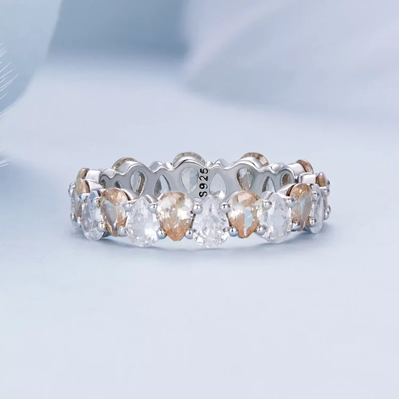 (imagen para) Anillo Brillante Estilo Pandora - BSR477 - Ver 3
