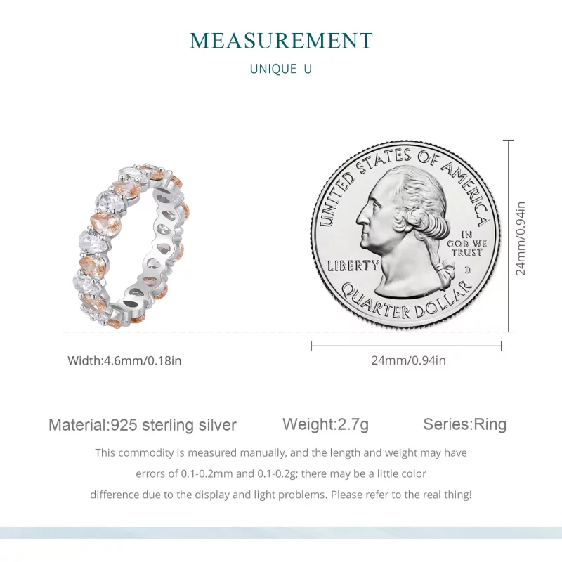 (imagen para) Anillo Brillante Estilo Pandora - BSR477 - Ver 7