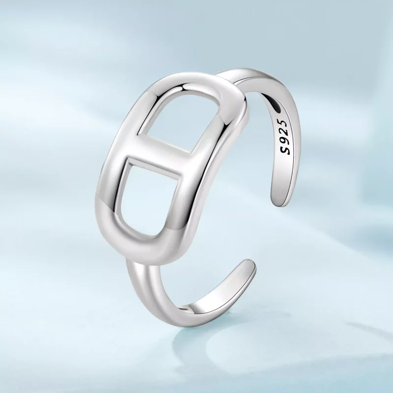 (imagen para) Anillo básico estilo Pandora - SCR965-E - Ver 2