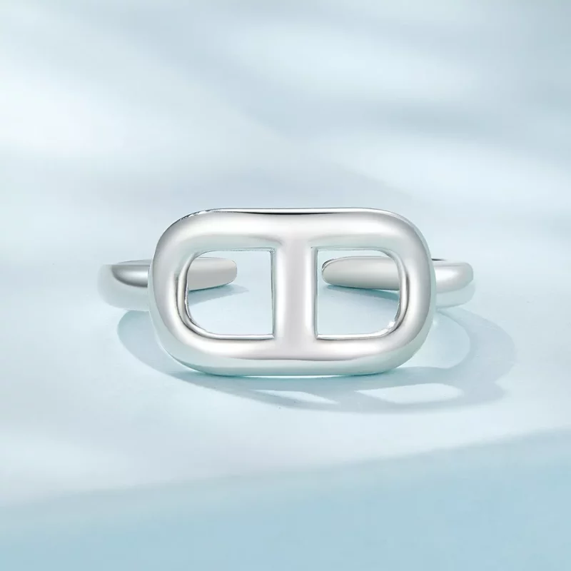 (imagen para) Anillo básico estilo Pandora - SCR965-E - Ver 3