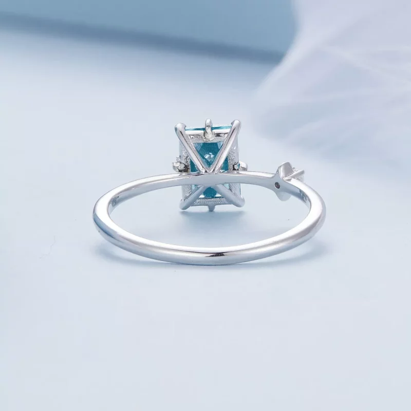 (imagen para) Anillo de apertura de cristal con estilo Pandora de Estrella - BSR416 - Ver 4