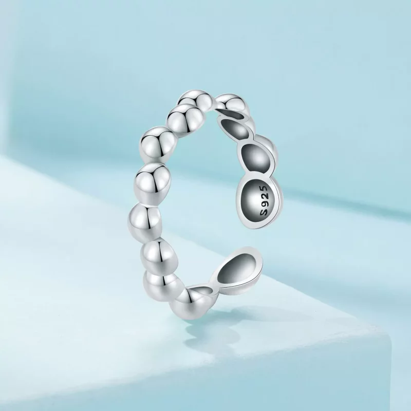 (imagen para) Anillo de burbujas estilo Pandora - SCR962-E - Ver 2