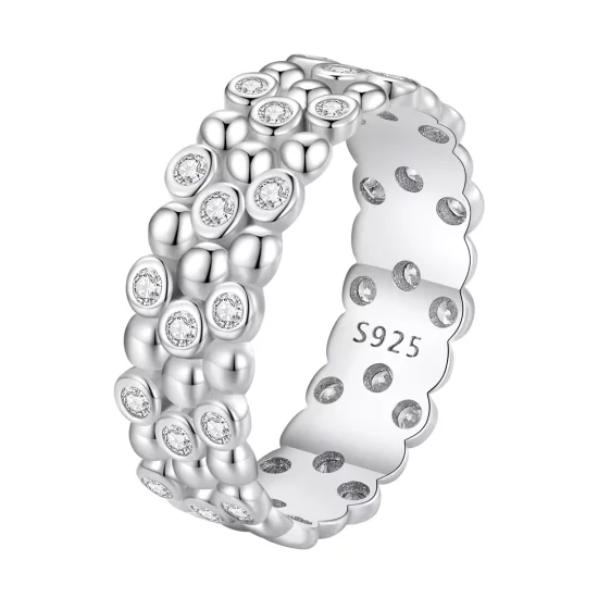 (imagen para) Anillo de frijol Pandora Style para varios jugadores - BSR407