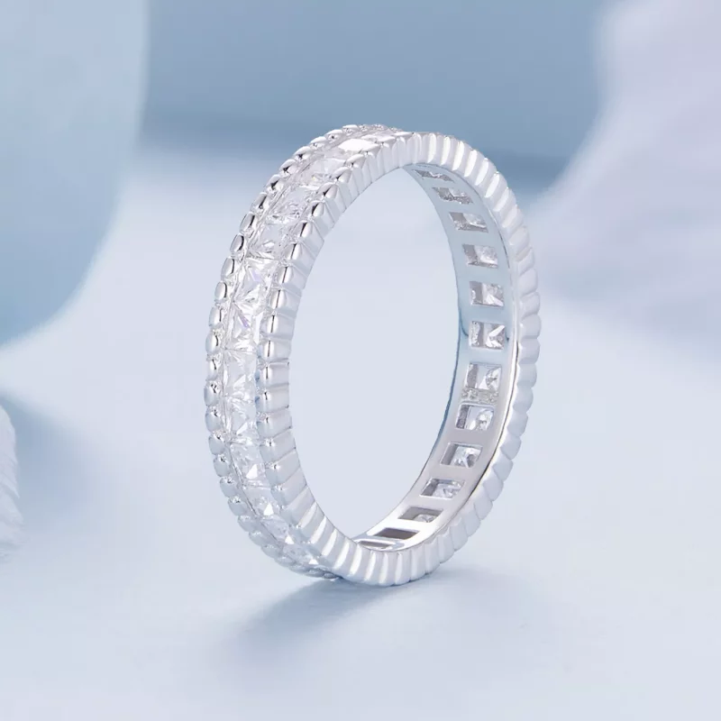 (imagen para) Anillo de lujo estilo Pandora - BSR414 - Ver 2
