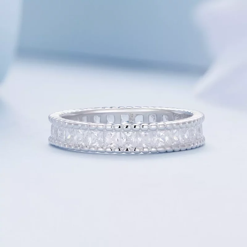 (imagen para) Anillo de lujo estilo Pandora - BSR414 - Ver 3