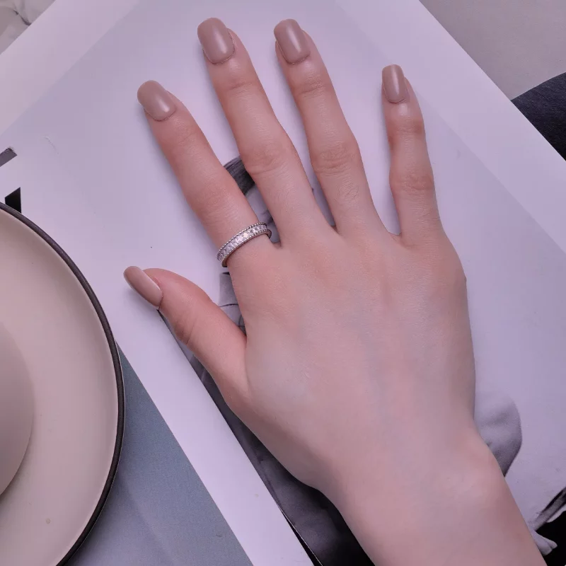 (imagen para) Anillo de lujo estilo Pandora - BSR414 - Ver 5