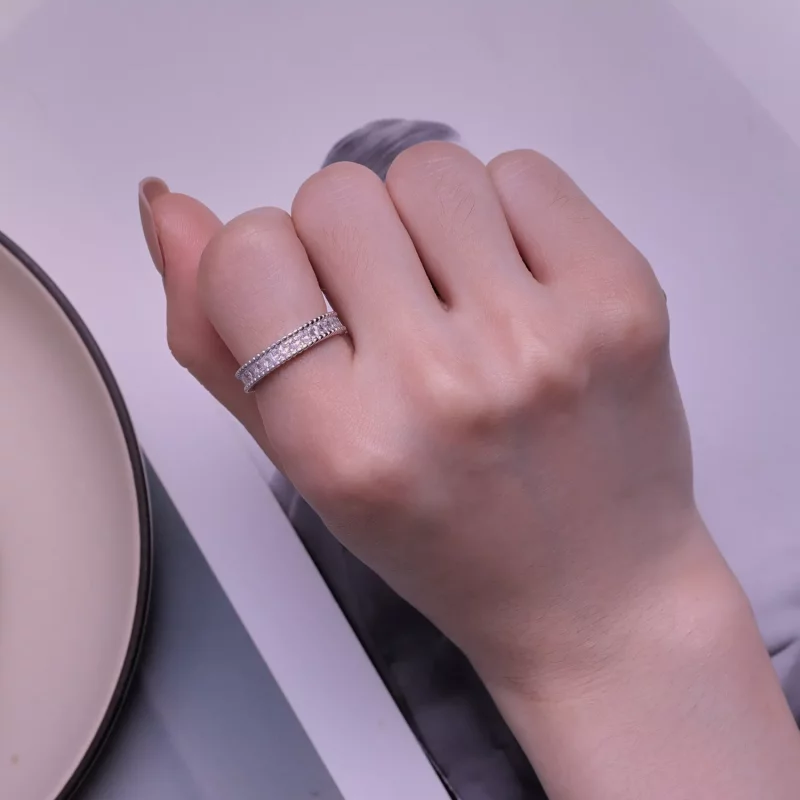 (imagen para) Anillo de lujo estilo Pandora - BSR414 - Ver 7