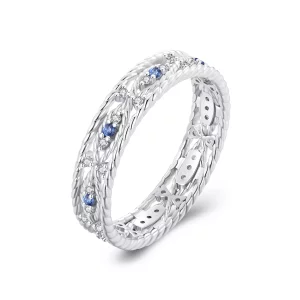 (imagen para) Anillo Estilo Pandora con Ojo del Diablo - BSR456