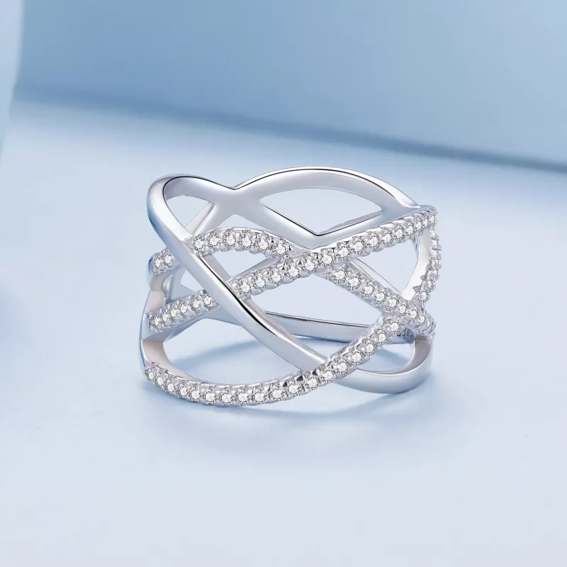 (imagen para) Anillo Samsara estilo Pandora Simple - BSR396 - Ver 3