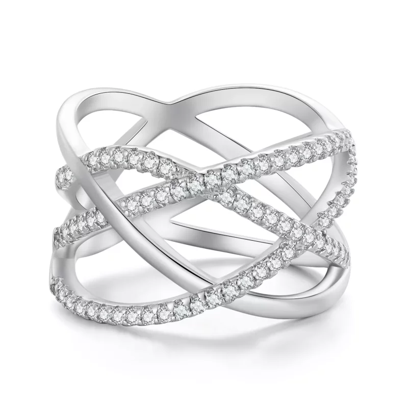 (imagen para) Anillo Samsara estilo Pandora Simple - BSR396 - Ver 8