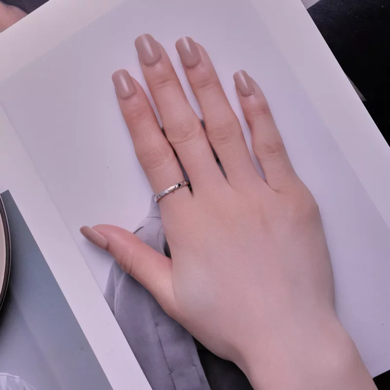 (imagen para) Anillo simple de estilo Pandora - BSR425 - Ver 4