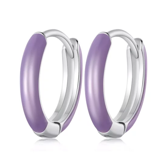 (imagen para) Aretes de Aro Luminosos al Estilo Pandora - SCE1644