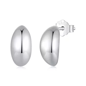 (imagen para) Aretes de Estilo Pandora con Forma de Luna - SCE1632