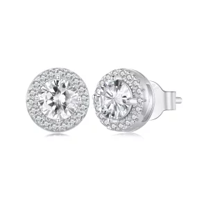 Aretes de lujo ligeros estilo Pandora - BSE893 (imagen para) Aretes de lujo ligeros estilo Pandora - BSE893