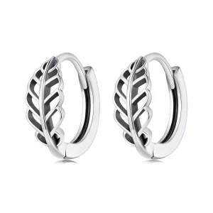 (imagen para) Aretes estilo Pandora con hojas de otoño - SCE1636
