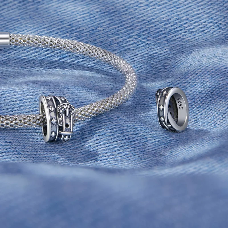 (imagen para) Charm Cinturón Retro Estilo Pandora - SCC2568 - Ver 4