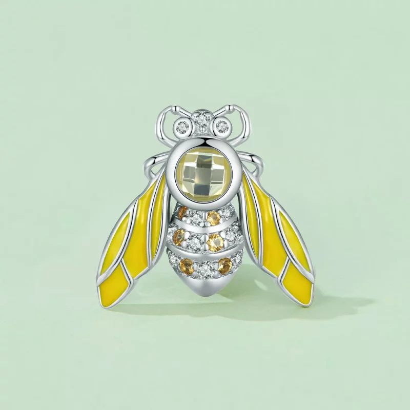 (imagen para) Charm de abeja al estilo Pandora - SCC2599 - Ver 2