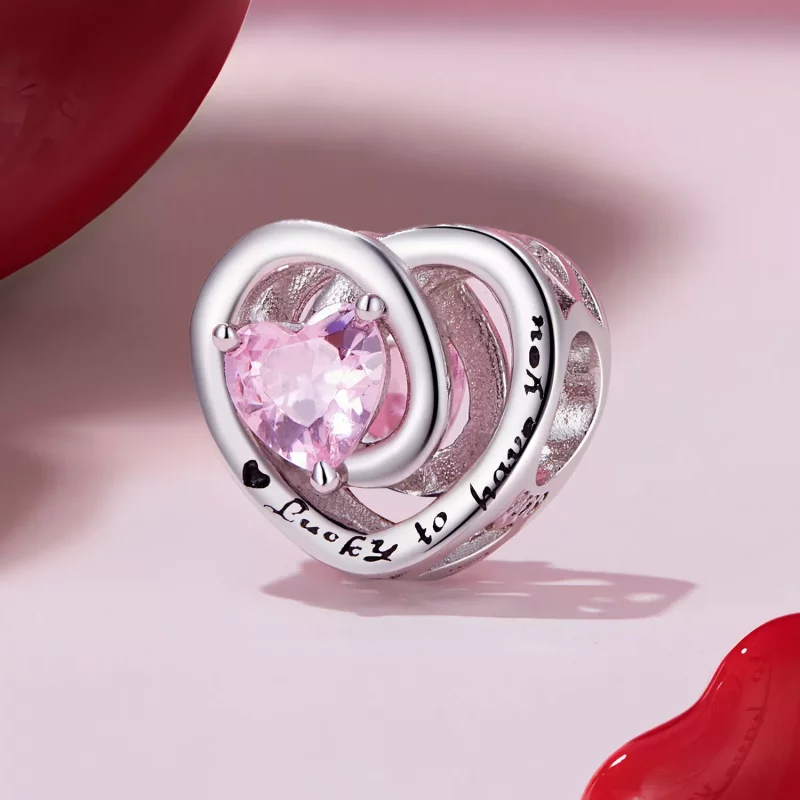 (imagen para) Charm de Agradecimiento con Estilo Pandora - BSC921 - Ver 2
