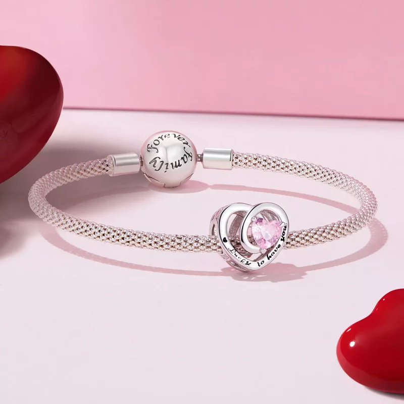 (imagen para) Charm de Agradecimiento con Estilo Pandora - BSC921 - Ver 5